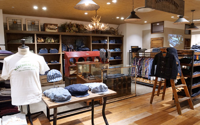 WAREHOUSE & CO.（ウエアハウス）阪急メンズ東京店